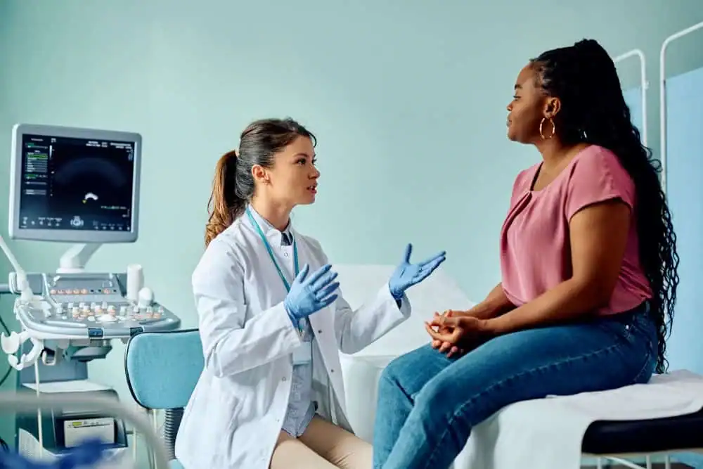 Rejuvenating Intimacy: Exploring Surgical Solutions for Vaginal Laxity 1 Woman have consultation about vaginal laxity Salisbury